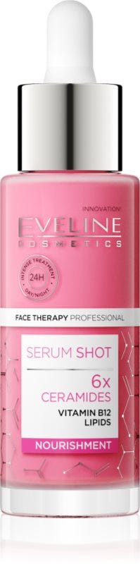 Eveline Serum Shot 6x Ceramides Vitamin B12 Nourishing Face Serum 30ml