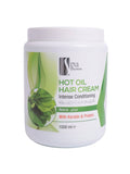 Spa System Watercress Oil Bath Cream Hair Treatment with Keratin and Protein 1000 ml