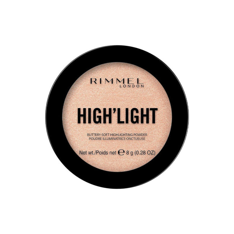 Rimmel London Highlight Powder Finely Milled Shimmer 002 Candlelit 8 g