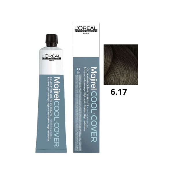 L'Oreal Paris Dark Ash Blonde Hair Color 6.17 Nourishing Formula 50ml