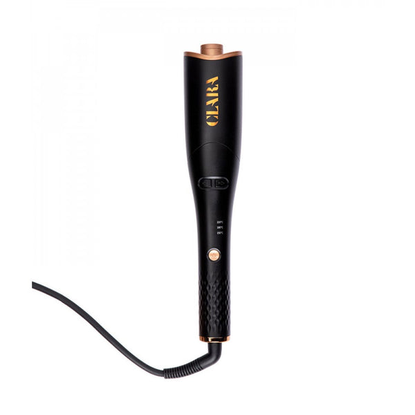 Clara Automatic Hair Curler Device Ceramic Oil-Coated Roller Black