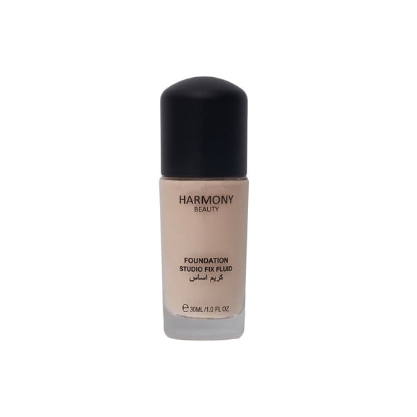 Harmony Beauty Studio Fix Foundation Liquid Full Coverage Long-Lasting 30 ml