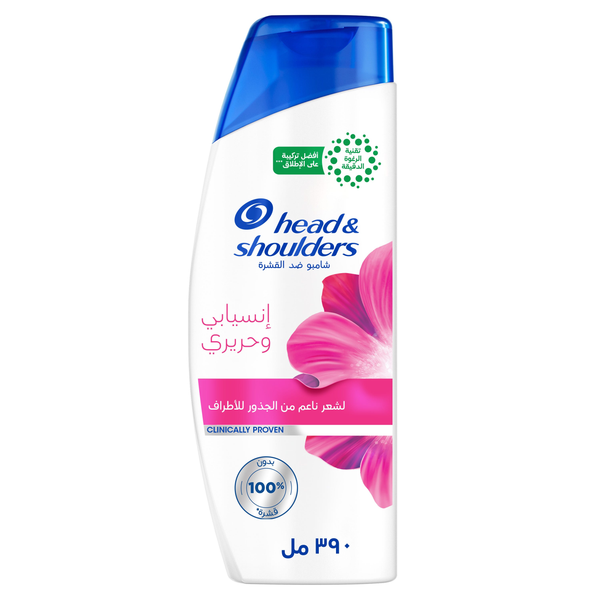 Head & Shoulders Smooth & Silky Shampoo Moisturizing Formula 390ml