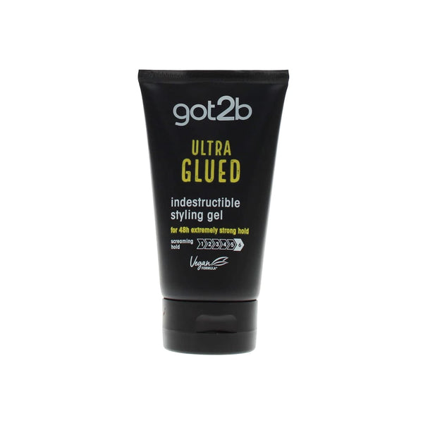Got2b Ultra Glued Hair Styling Gel Strong Hold Shine 150 ml