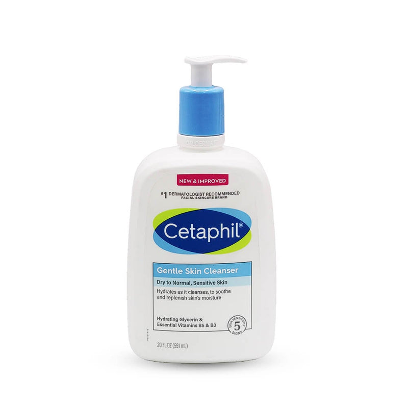 Cetaphil Gentle Skin Cleanser Fragrance-Free Soap-Free for Dry, Normal & Sensitive Skin 591 ml