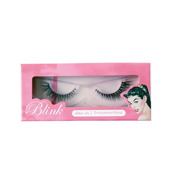 Blink Lash Queen Transparent Band Mink Hair False Eyelashes, Reusable Up to 25 Times
