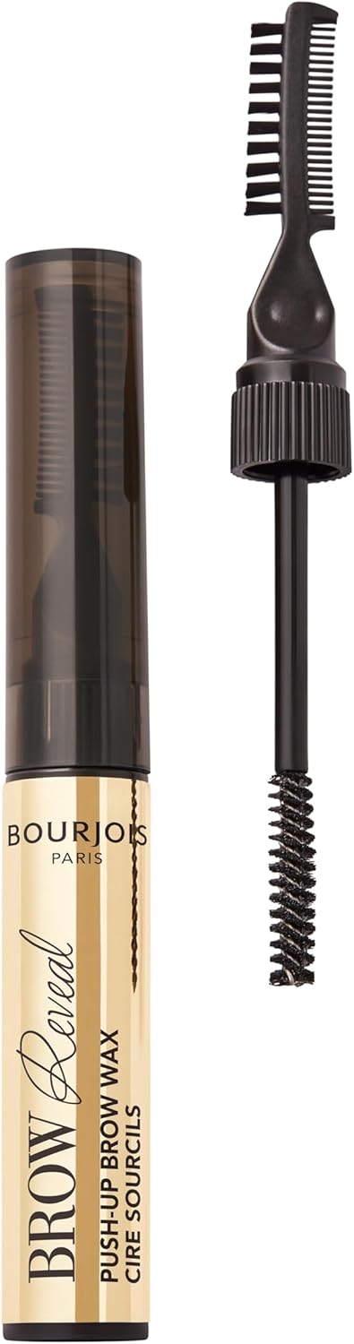 Bourjois Brow Reveal Push-Up Brow Wax Clear 01, Strong Hold, 6 ml