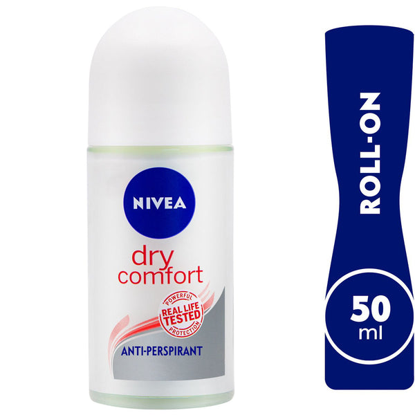 NIVEA Dry Comfort Women Roll-On Deodorant Dual Active Formula
