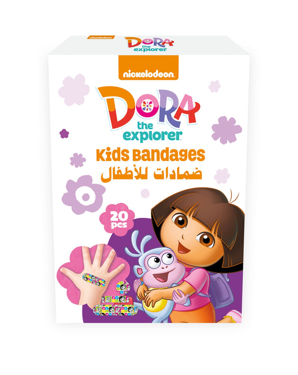 Fablab Kids Assorted Adhesive Bandages Dora 20 Pieces