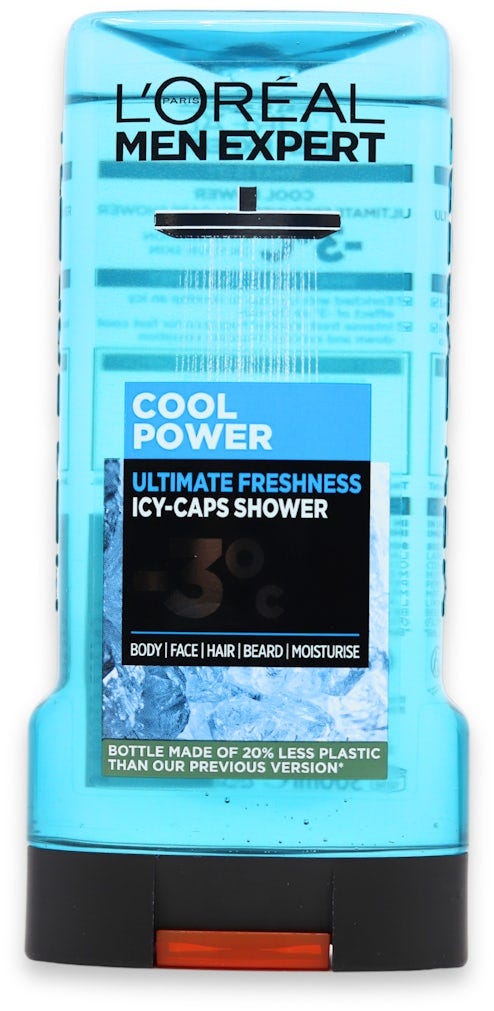 L'Oreal Paris Men Expert Power Cool Shower Gel 3-in-1 Mint Fragrance 300 ml