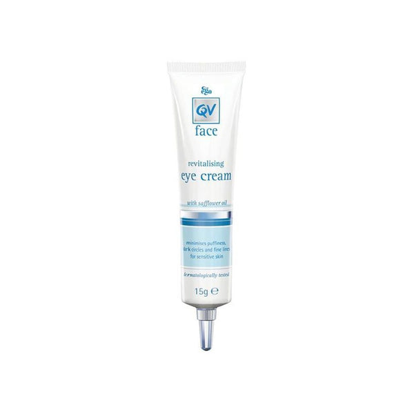 QV Face Revitalising Eye Cream Hydrating Safflower Oil Fragrance-Free 15 g