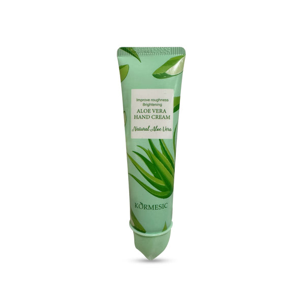 Kormesic Aloe Vera Hand Cream Moisturizing Brightening Lightweight Non-Greasy 30g