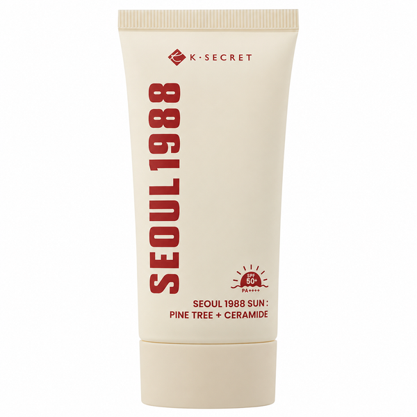 K Secret Seoul 1988 Sun Cream SPF 50+ Pine Tree Extract Ceramide 50ml