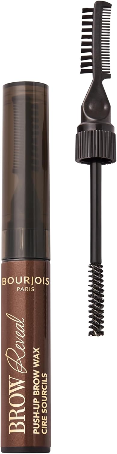 Bourjois Brow Reveal Push-Up Wax Eyebrow Gel Strong Hold Medium Brown 03, 6 ml