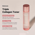 Medicube Triple Collagen Toner Hydrolyzed, Atelo and Soluble Collagen 140ml