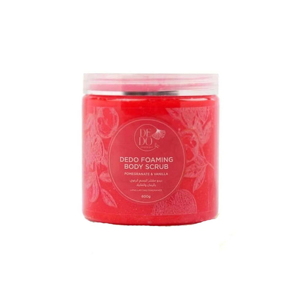 DEDO Foaming Body Scrub with Pomegranate and Vanilla, 600 g