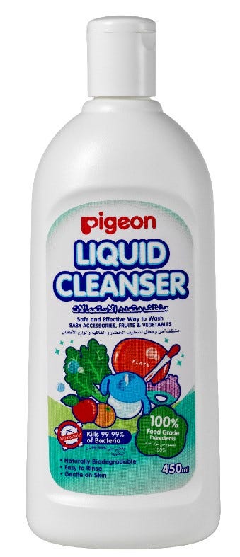 Pigeon Liquid Bottle Cleanser Antibacterial Formula 450 ml