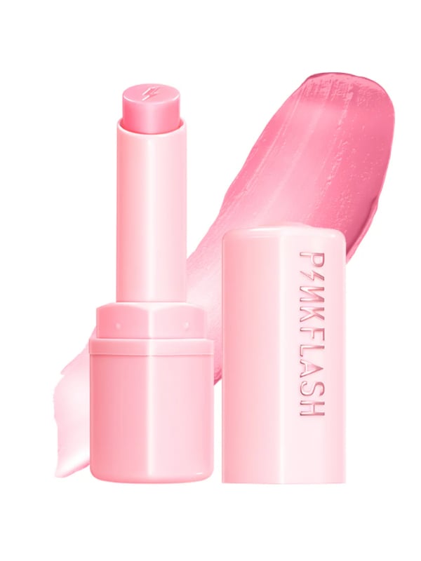 Pink Flash Deep Moisture Color Replenishing Lip Balm Soft Radiant Finish Petal Pink PK01