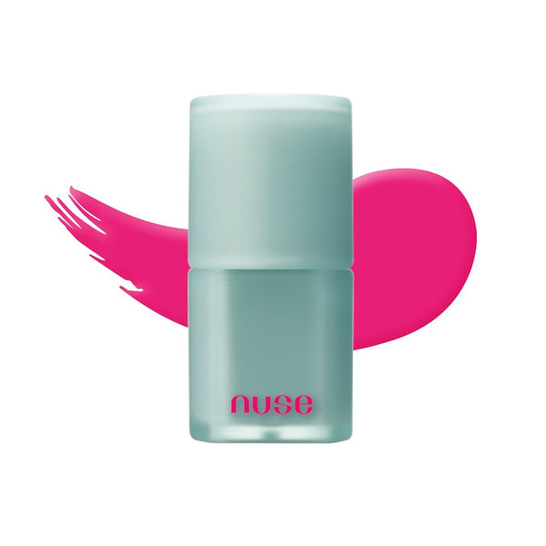Nuse Mousse Liptual Creamy Lip Color Velvety Powdery Finish with Ectoin