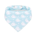 Little Story Bandana Drool Bibs Set of 4, Organic Cotton, Pirates, 3-24 Months