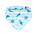 Little Story Bandana Drool Bibs Set of 4, Organic Cotton, Pirates, 3-24 Months
