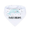 Little Story Bandana Drool Bibs Set of 4, Organic Cotton, Pirates, 3-24 Months