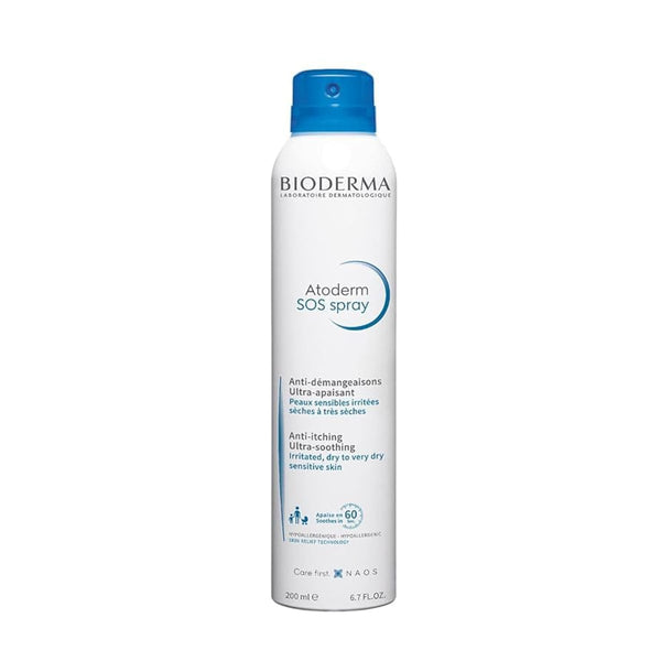 BIODERMA Atoderm SOS Spray Aerosol for Dry and Very Dry Sensitive Skin 200ml