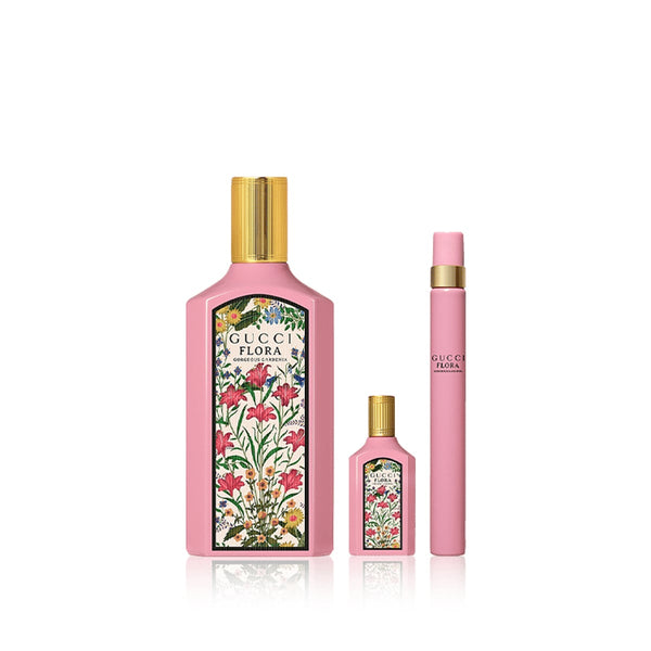 Gucci Flora Gorgeous Gardenia Eau de Parfum Floral Fragrance Gift Set 100 ml, 10 ml and 5 ml