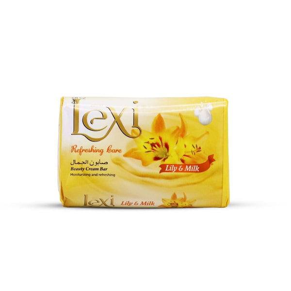 Royal Lexi Lily & Milk Beauty Soap Bar, Lily Oil & Milk Extracts, 70 g