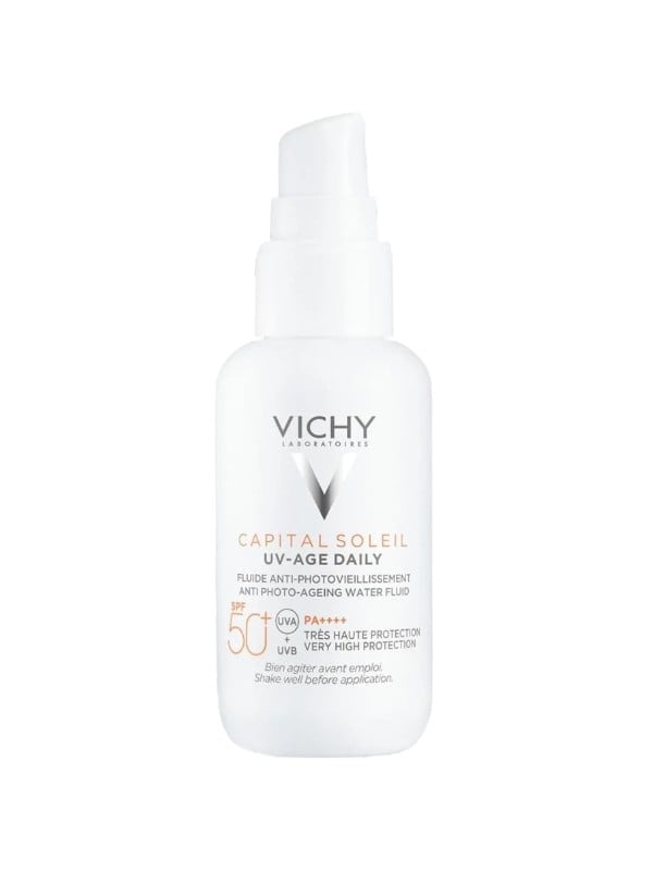 Vichy Capital Soleil UV Age Sunscreen SPF 50+ Niacinamide Face Formula 40ml