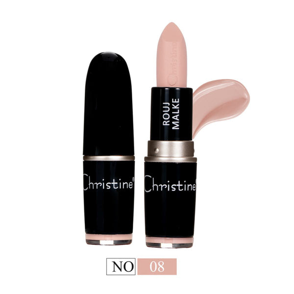 Christine Royal Rouge Creamy Lipstick Rich Pigments Shade No. 08
