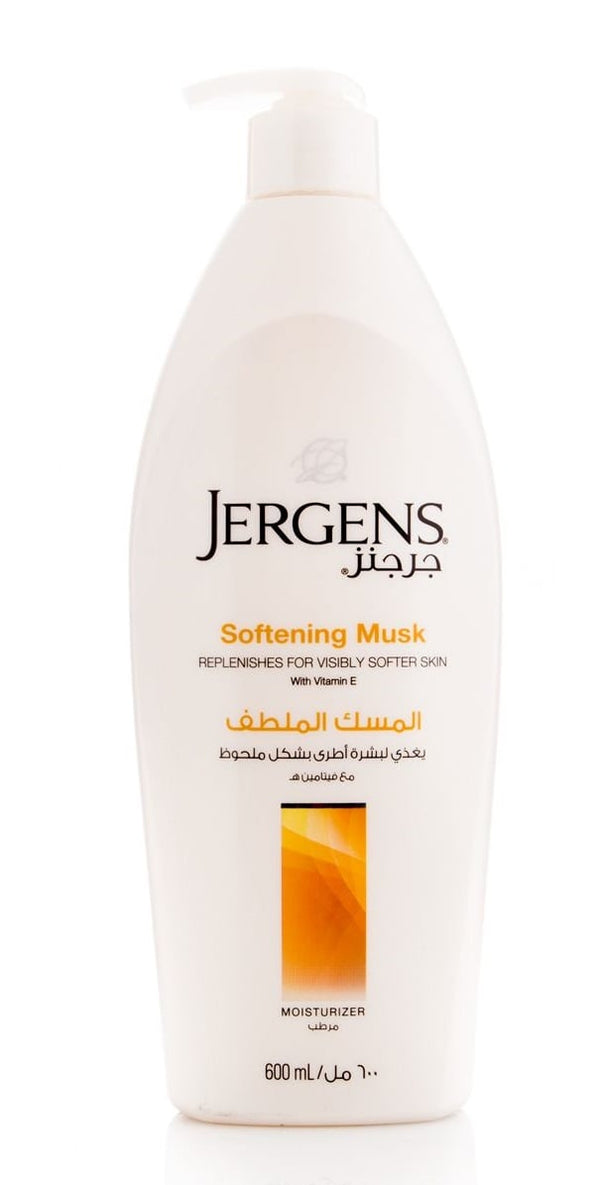 Jergens Musk Body Lotion Rich Moisturization Quick Absorbing Musk Fragrance 600ml