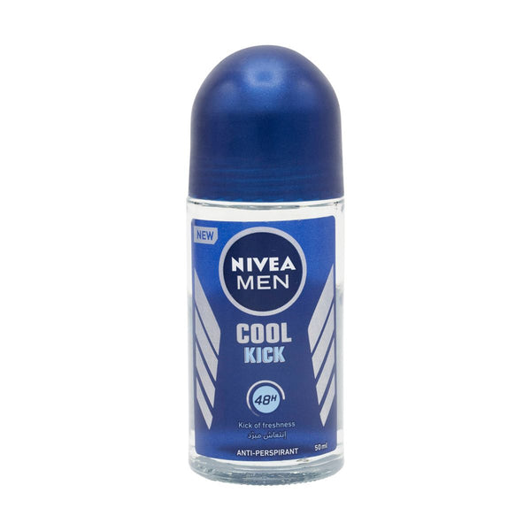 NIVEA MEN Cool Kick Antiperspirant Roll-On Cool Fresh Fragrance