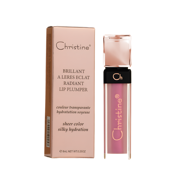 Christine Radiant Lip Plumper Gloss Shine Finish Lip Volume 01