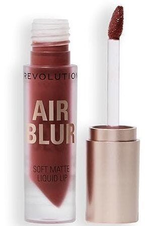 Makeup Revolution Air Blur Matte Liquid Lipstick Vitamin E, Jojoba & Meadowfoam Oils, Peachy
