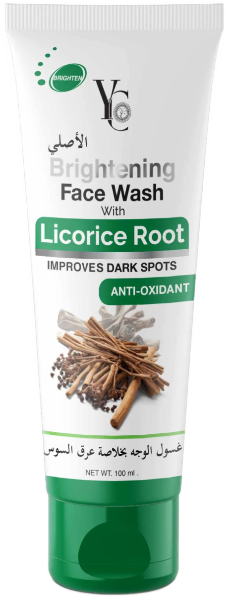 YC Face Wash with Licorice Root Liquid Cleanser Brightening 100ml