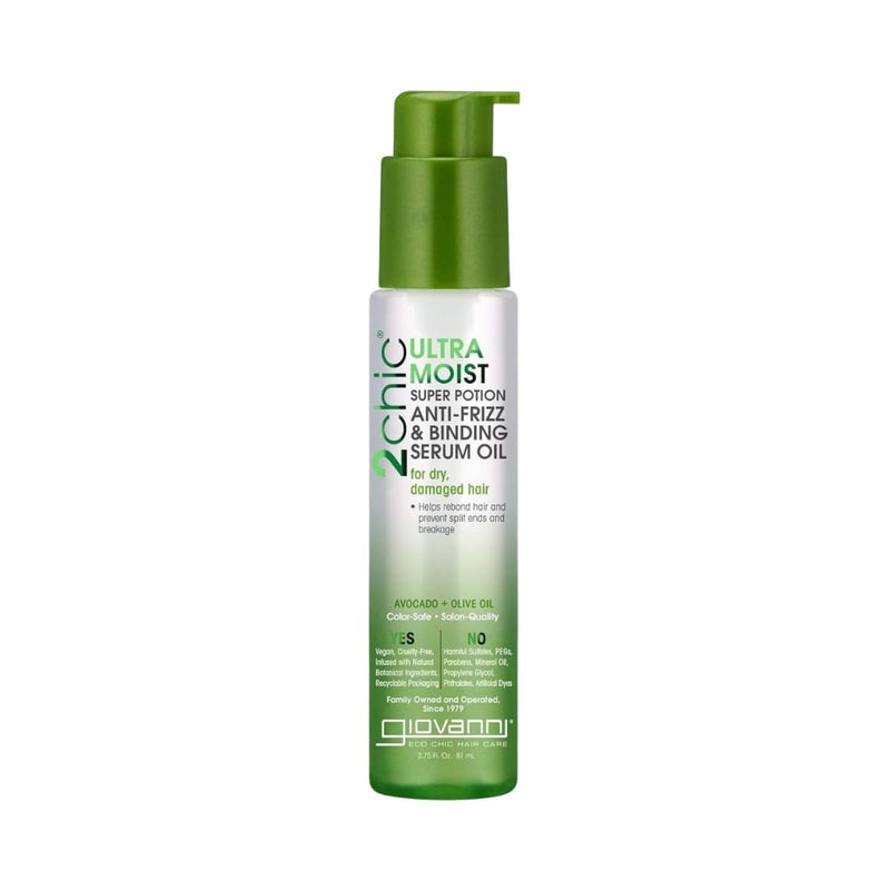 Giovanni Avocado & Olive Oil Hair Serum Nourishing Shine and Heat Protection 81ml