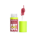 NYX Fat Oil Drip Lip Gloss Non-Sticky Shine Squalane Raspberry Oil 09 Chillin' Like a Feelin