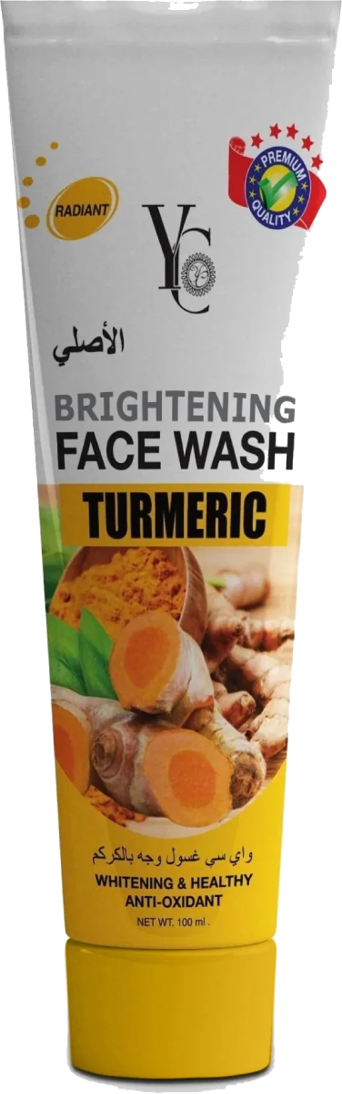 YC Turmeric Face Wash Liquid Cleanser Brightening Care 100ml