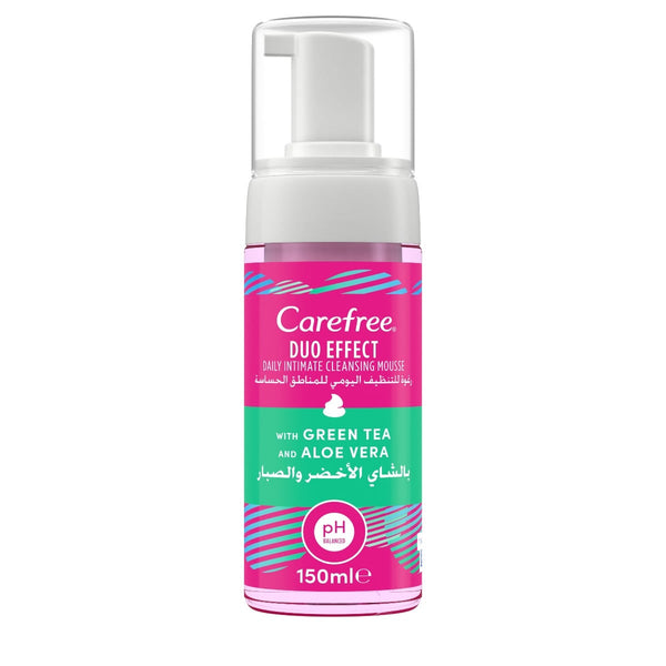 Carefree Duo Effect Intimate Cleansing Mousse