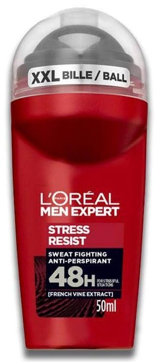 L'Oreal Paris Men Expert Stress Resist Roll-On Deodorant 48-Hour Protection 50 ml