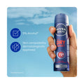 NIVEA MEN Dry Impact Anti-Perspirant Deodorant Spray Dual Active Formula 150 ml