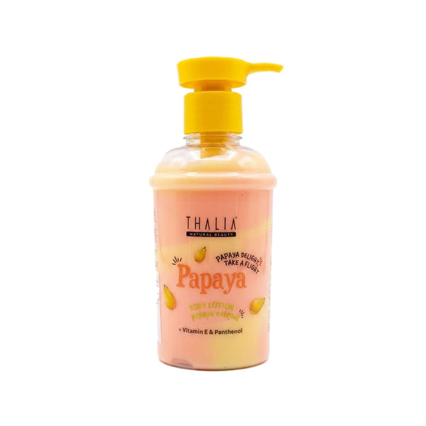 Thalia Papaya Body Lotion with Papaya Extract, Vitamin E and Panthenol