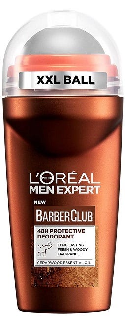 L'Oreal Paris Men Expert Barber Club Deodorant Roll-On Cedarwood 50 ml