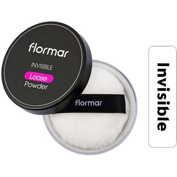 Flormar Invisible Loose Powder Transparent Matte Finish Oil-Free Setting Powder