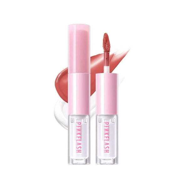 Pink Flash RD01 2-in-1 Liquid Lipstick and Moisturizer, Hydrating Finish, 2.4g
