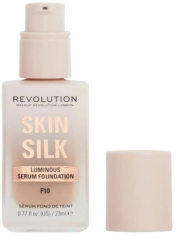 Makeup Revolution Skin Silk Serum Foundation Satin Finish F10 23 ml