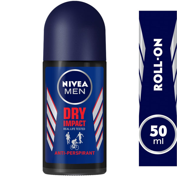 NIVEA MEN Dry Impact Roll-On Deodorant