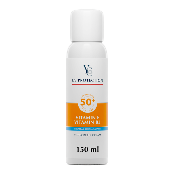 YC Sunscreen Spray UV+50 Broad-Spectrum UVA/UVB Protection 150ml