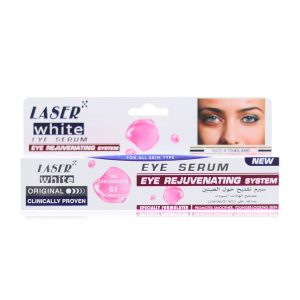 Laser White Eye Brightening Serum, Peptide Firming Formula, 30g